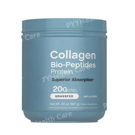 Collagen Bio-Peptides Powder Super Hair, Skin, and Nails Grassfed Protein Supplement Advanced with 18 Essential Amino Acids