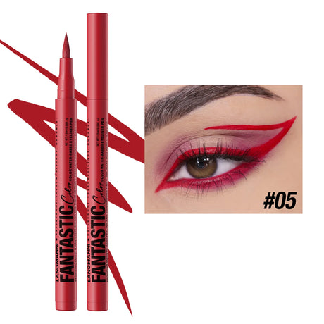 Waterproof Eyeliner Long Lasting Pencil Colourful Pigment Blue
