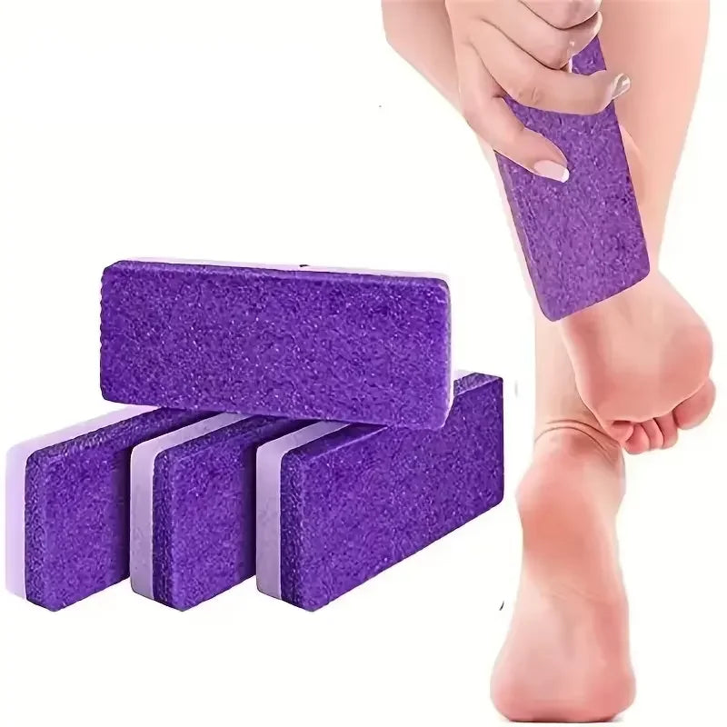 LULAA 1/10Pcs Foot Scrub Stone Double-Sided Pedicure Stone Foot Scrub Sponge for Removing Calluses and Dead Skin from The Feet