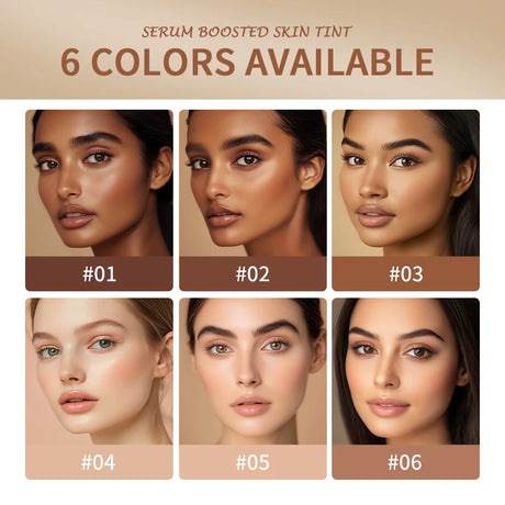 Beauty Balm Serum Boosted Skin Tint Foundation Stick Smooth Plumper Hight Coverage Travel Bronze Foundation Makeup