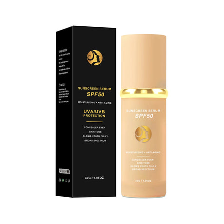 Sunscreen Liquid Foundation Waterproof Sweatproof Concealer Skin