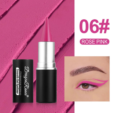 Matte Eyeliner Pencil Black White Blue Green Cream Waterproof