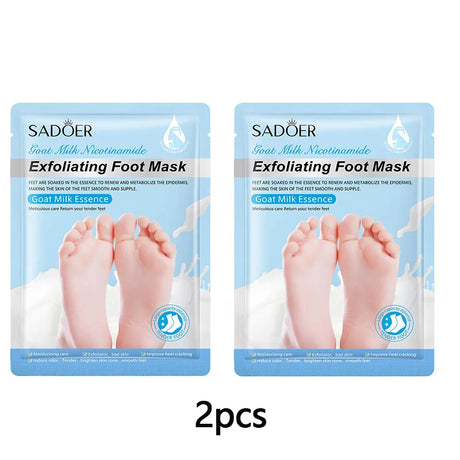 1 Pair Exfoliating Feet Mask Exfoliating Foot Peel Mask Socks Pedicure Peeling Dead Skin Remover Feet Mask Peel Moisturizing