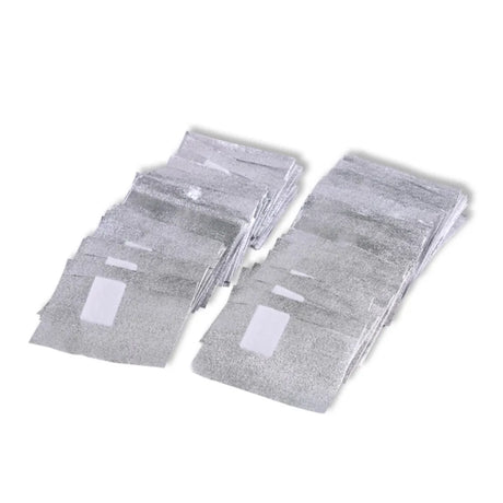 600-Pack Foil Nail Wraps 100/200/ Gel Polish Remover Soak Off