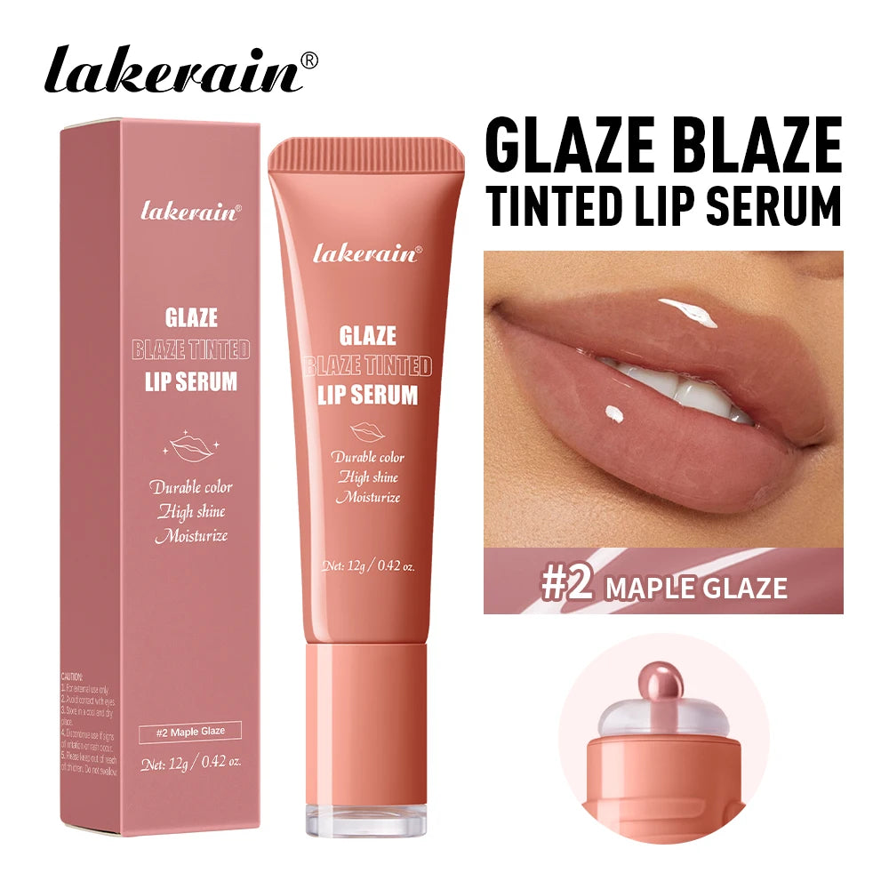 Lip Gloss Glowy Balm Tinted Lip Moisturizer Repairing Nourishing Lip Tint Glow Liquid Lip Gel Hydrating Lips Care