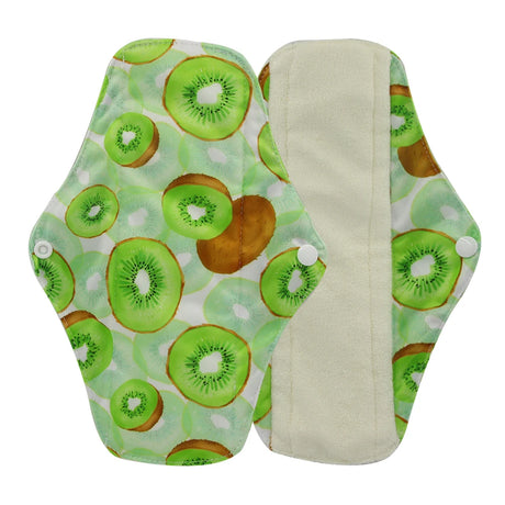 Washable Menstrual Pad Panty Liner Reusable Cloth Sanitary pad Hygienic and Soft Washable Charcoal Menstrual