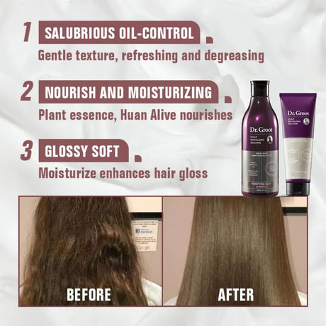 Dr.Groot Anti-Hair Loss Hair Shampoo Anti-Itching Anti-Dandruff Anti-Itching Shampoo Anti-Shedding Refreshing Shampoo Set