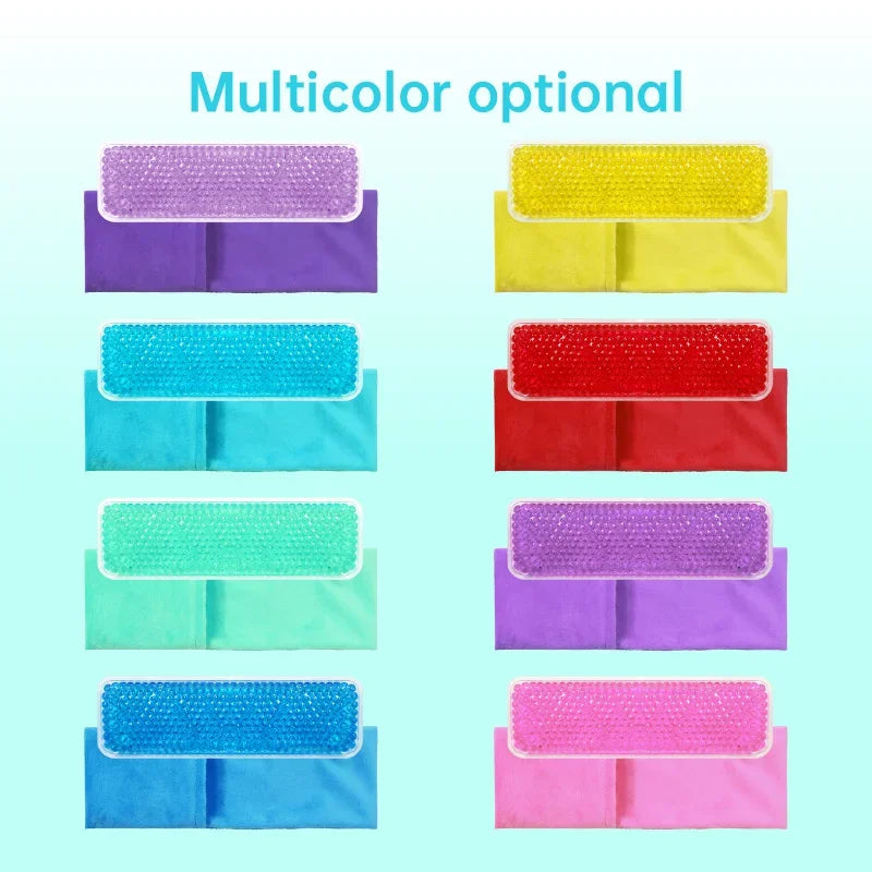 Reusable Postpartum Cooling Gel Bead Ice Pack, Ideal for Pregnancy & Delivery, Includes Washable Sleeve, Soothes Postpartum