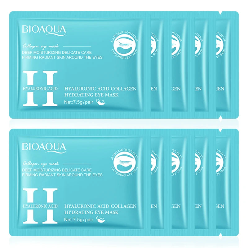BIOAQUA Retinol Crystal Collagen Eye Mask Anti Dark Circles Anti-Wrinkles Moisturizing Anti-Aging Eye Patches Skin Care