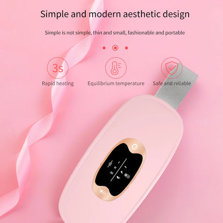 Menstrual Heating Pad Smart Warm Palace Belt for Relieving Waist Pain During Menstruation Heating Abdominal Waist Massage Tools