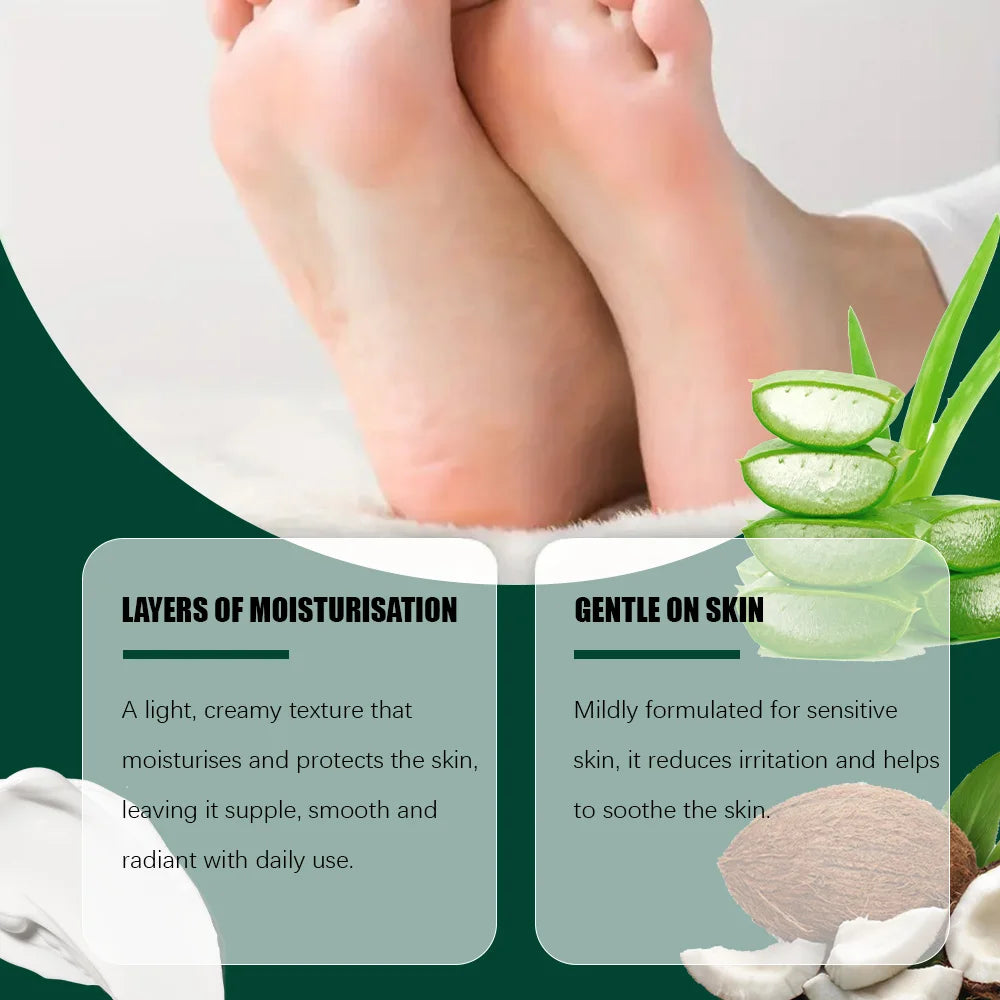 40% Urea + 2% Salicylic Acid Hand and Foot Cream, Highly Effective in Moisturizing, Lightweight and Easily Absorbed, Locks in Moisture, Portable and Ready to Use Anytime, Leaves Hands and Feet Light and Smooth