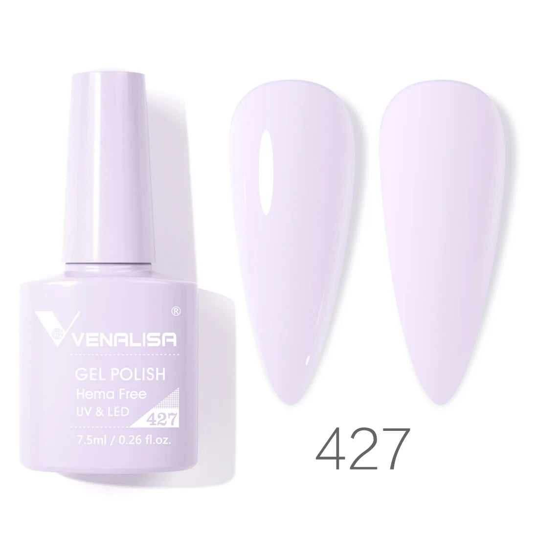 VIP5 Venalisa Nail Gel Polish Jelly Color HEMA/TPO FREE Nude Pink Semi Permanent Soak Off UVLED Gel Polish Sparkle Gel Varnish