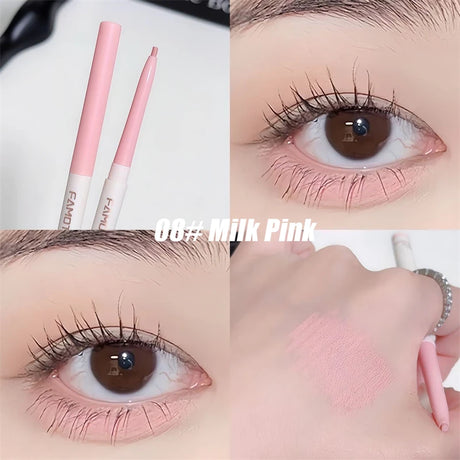 1-Piece Lying Silkworm Eyeliner Gel Pen Smooth Long Lasting