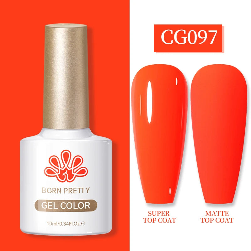 BORN PRETTY 10ML Nail Gel Polish Soak Off UV LED Semi Permanent Nail Salon Home Design French Nails Manicure Gel Nails