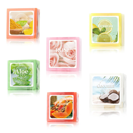 100g B+Aloe Olive Oil Soap Herbal Glycerin Natural Soap Handmade Skin Deep Cleaning Whitening Solid Soap