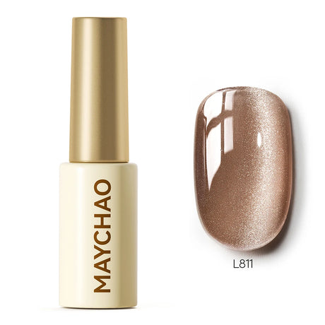 MAYCHAO 5ML Gel Nail Polish 9D Laser Diamond Glitter Cat Eye Gel Semi-Permanent Soak Off UV LED Gel Nail Manicure Tools Nail Art