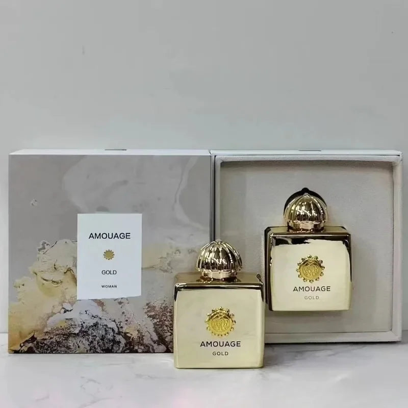 AMOUAGE Perfume Collection: Guidance 46, Interlude & Lilac Love 100ml Unisex Eau De Parfum, Luxury Woody Oriental Arabian Scent