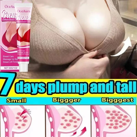 Fast Growth Breast Enlargement Cream Lift Firm Breast Improve Sagging Massage Chest Rapidly Body Moisturizing Smooth Bright Care