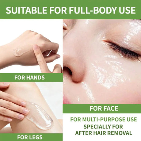 Moisturizing Aloe Gel Oil Control Basic Moisturizing Repair and Shrink Pores Moisturize Tender Skin After Sunning 50g/100g