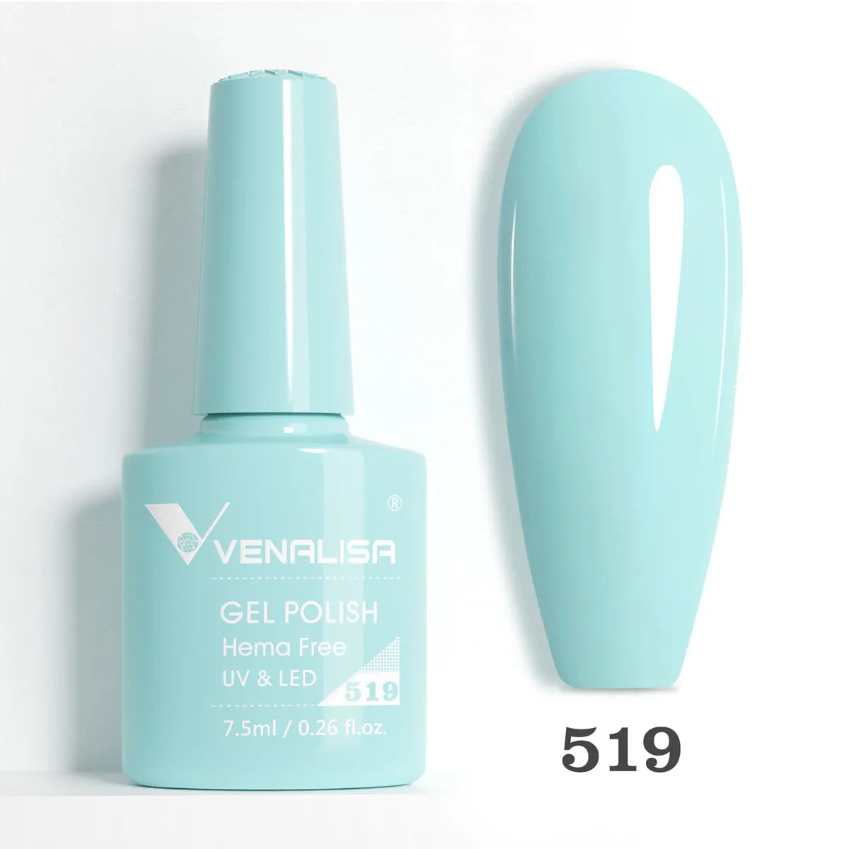 VIP5 Venalisa Nail Gel Polish Jelly Color HEMA/TPO FREE Nude Pink Semi Permanent Soak Off UVLED Gel Polish Sparkle Gel Varnish