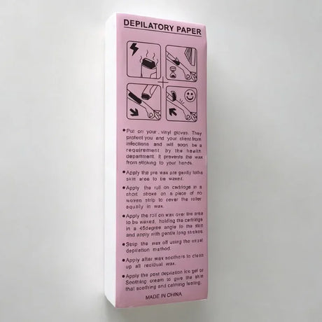 100pcs /1pack Removal Nonwoven Body Cloth Hair Remove Wax Paper Rolls High Quality Hair Removal Epilator Wax Strip Paper