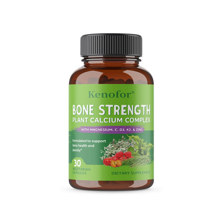Calcium and Magnesium Supplements - for Bone Health, Nerve and Muscle Regulation, Improved Sleep, and Blood Pressure Regulation