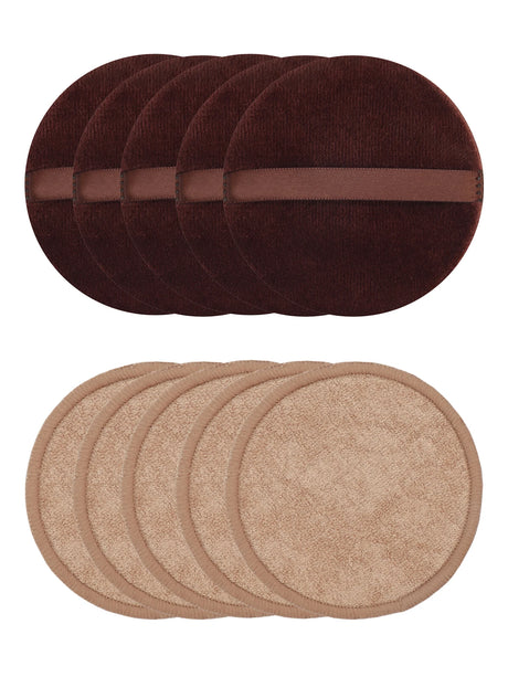 10Pcs Makeup Remover Pads Can Be Soaked in Water and Can Be Removed with Facial Makeup It Can Also Be Used with Makeup Remover.