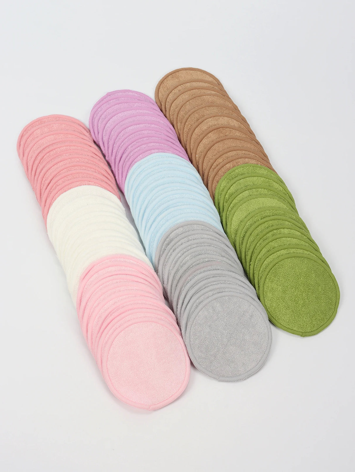 5/10/20 Pack Reusable Makeup Remover Pads Washable Face Cleansing Puff Cloth Clean Sponge Liquid Cream Tools Cosmetic Remover