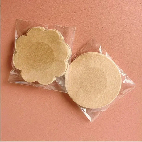 Women Safety Nipple Cover Stickers Sexy Breast Lift Tape Patch Intimates Female Self-Adhesive Invisible Bra Chest Nipple Padding