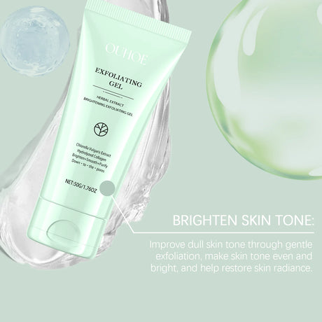 Exfoliating Peeling Gel Remove Dead Skin Dark Spot Deep Cleaning Purifying Brighten Tighten Pores Nourishing Repair Facial Scrub