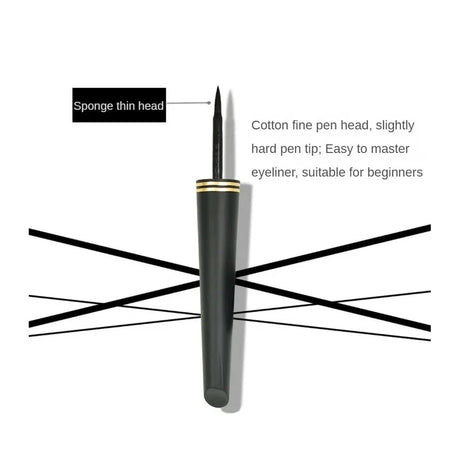 Matte Waterproof Long Lasting Liquid Eyeliner Pencil Sweatproof Quick Dry Easy To Wear High Pigment Eye Liner Pen Eye Makeup