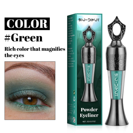 Black Eye Liner Powder Eyeliner Makeup Long-Lasting Waterproof