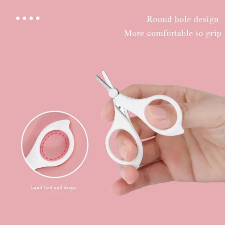 Safety Scissors Trimmer Manicure Cutter Special Scissor Babies Care Tools Accessories Newborn Baby Nail Clipper Convenient