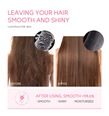 LAIKOU Japan Sakura Shampoo or Hair Conditioner Complex Oil Hair Care Repair Damaged Hair Repair Serum Oil Anti Hairs Loss