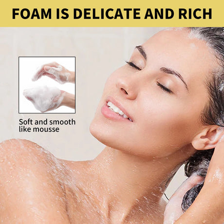 Ginger Hair Growth Shampoo Hair Thickener Fluffy Smoothing Scalp Repair Dry Anti Itching Dandruff Frizz Anti Hair Loss Shampoo