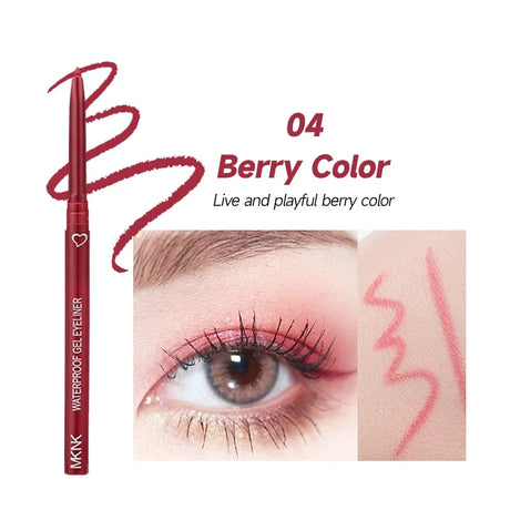 Waterproof Matte Eyeliner Pen, Quick Dry, Long-Lasting, Smooth