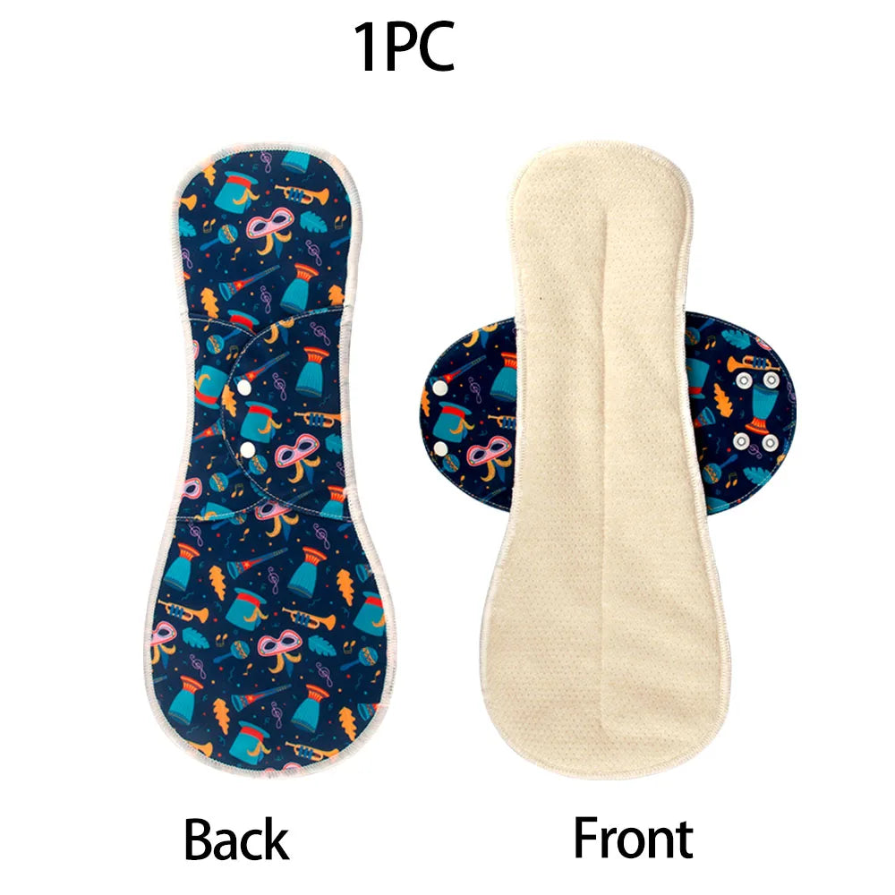 BIAI Anti-bacterial Sanitary Napkin Washable Menstrual Pads Reusable Sanitary Towel Breathable Sanitary Pad For Women Lady
