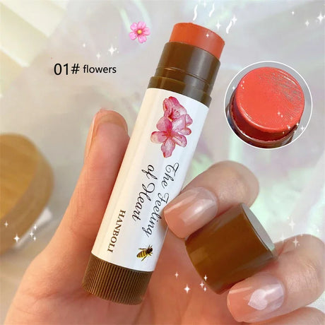 1/3 Pcs Fruity Lip Balm Moisturizing Lip Gloss Nature Nourishing Temperature Change Color Lipstick Cute Jelly Tinted Lip Care