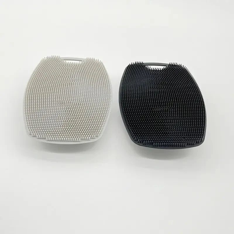 1Pc Soft Silicone Exfoliating Body Brush Gentle Massage Back Scrubber Deep Cleansing Shower Bath Tool