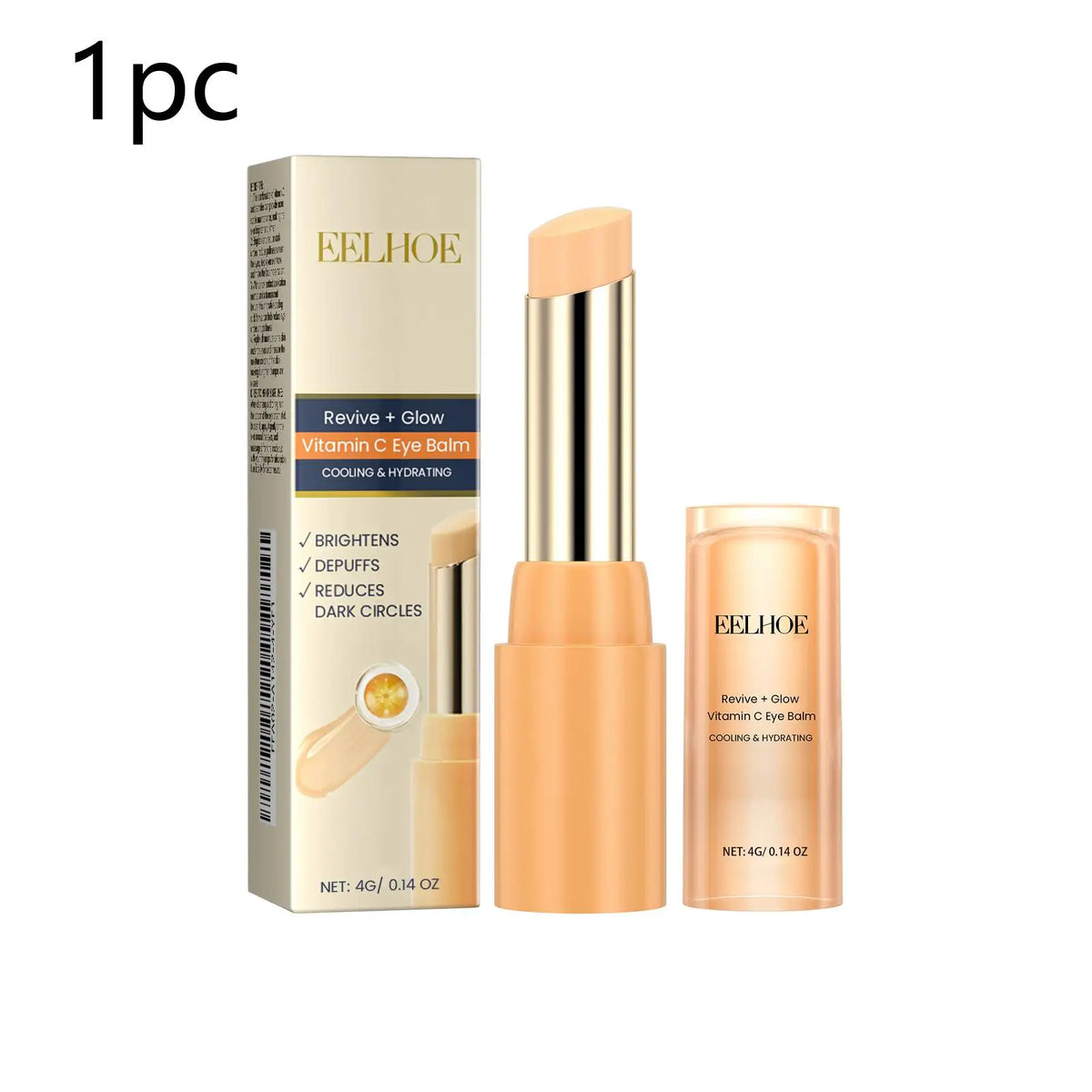 Vitamin C Eye Cream Nourishing Remove Dark Circles Fade Fine Lines Enhance Skin Elasticity Glowing Eye Skin Cream