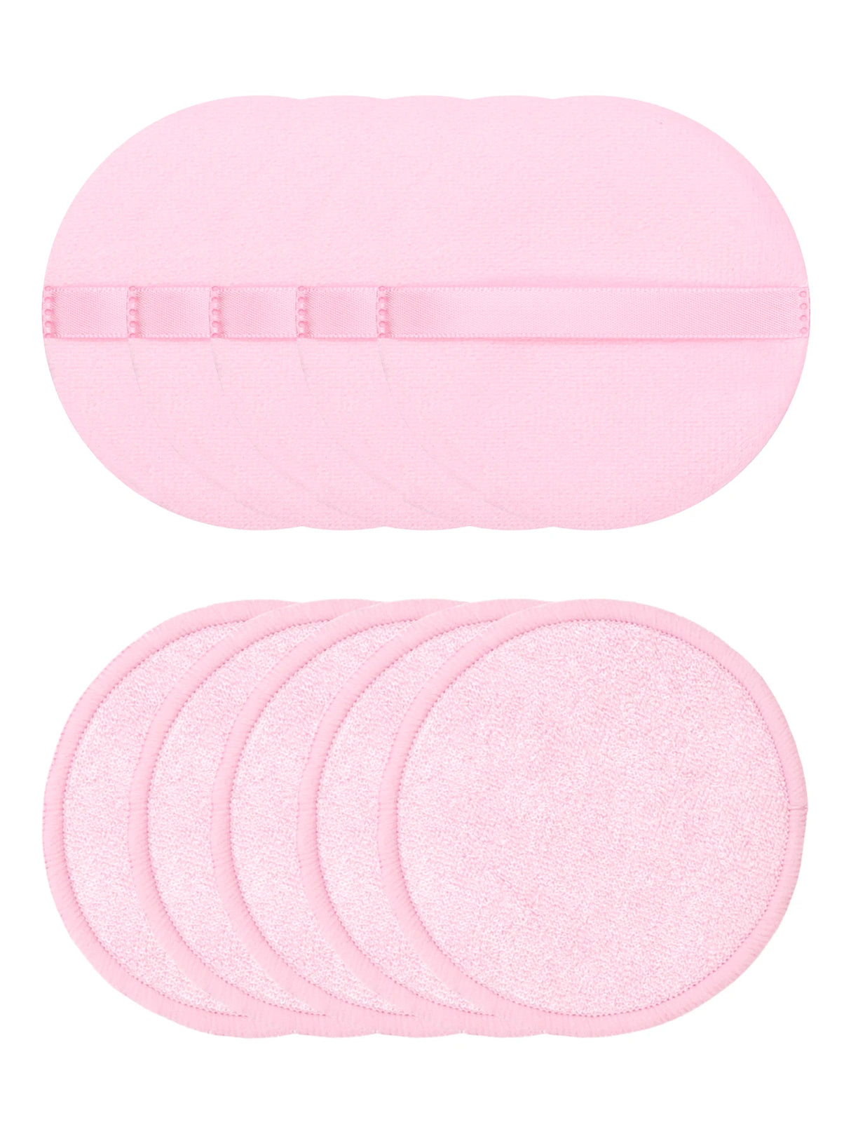 10Pcs Makeup Remover Pads Can Be Soaked in Water and Can Be Removed with Facial Makeup It Can Also Be Used with Makeup Remover.