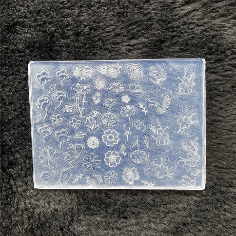 1pc Butterfly Sweater Snowflake 3D Acrylic Mold Photo Frame Silicone Nail Art Nails DIY Nail Art Templates Nails Mold
