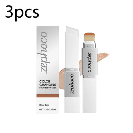 2 In 1 Color Changing Foundation Stick High Concealer