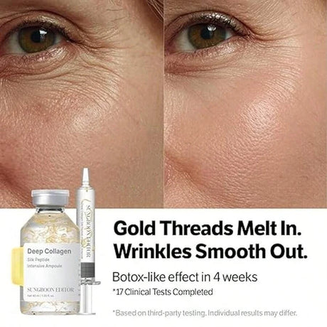 Silk Peptide Intensive Lifting Ampoule |Anti-Aging Serum For Face With Collagen & 30 Peptide Complex Skin Tightening & Firming