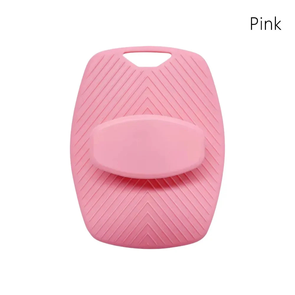 1Pc Soft Silicone Exfoliating Body Brush Gentle Massage Back Scrubber Deep Cleansing Shower Bath Tool