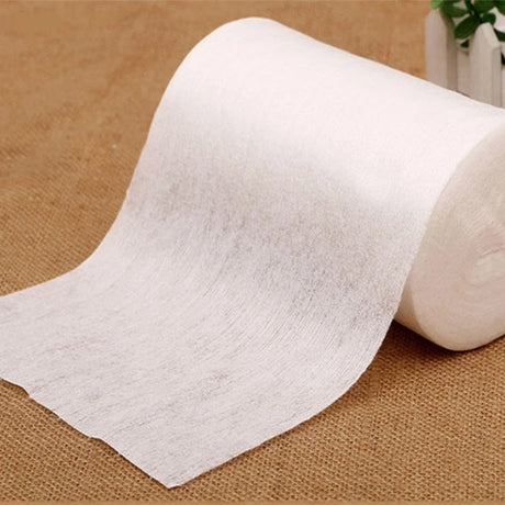 100Pcs/Roll Bamboo Fabric Baby Wipes Biodegradable&Flushable Nappy Liners Cloth Diaper Liners