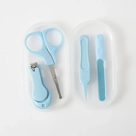 4pcs Nail Trimmer Baby NailsBaby Nail Clipper Set Children Kids Nail Cutter Scissors Files Care Tools Baby Care Items