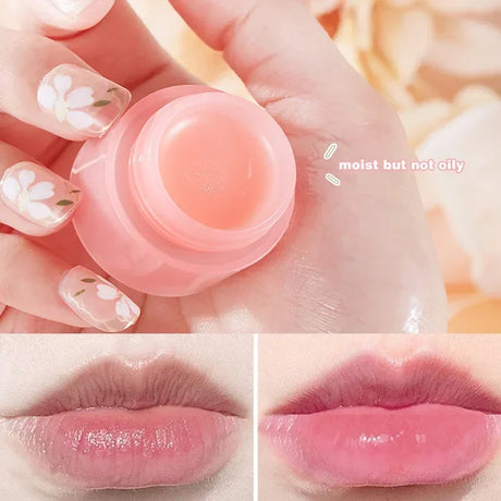 3g South Korea Lip Sleep Mask Night Sleep Maintenance Moisturizing Lips Gloss Tinted Nourishing Lips Care Cherry Lip Balm