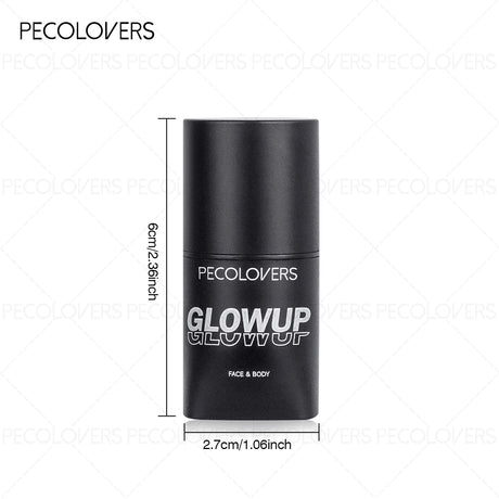 1PC Glowup Glow Highlighter Stick-Waterproof&Sweatproof,Long-Lasting Wear,Naturally Brightens Facial Contours&Highlights Makeup