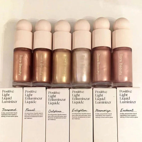 Rare Beauty Liquid Highlighter Shimmer Lasting Waterproof Natural Glow Face Body Blendable Highlight Cosmetic for Daily Party